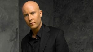 Michael Rosenbaum as Lex Luthor in Smallville.