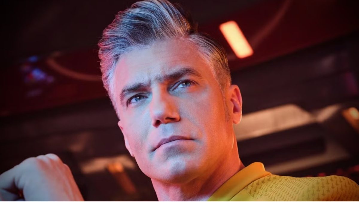 Anson Mount as Captain Christopher Pike in Star Trek: Strange New Worlds