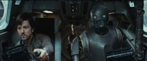 a pilot and a droid