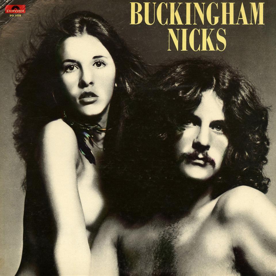 Vintage vinyl album cover for Buckingham Nicks.