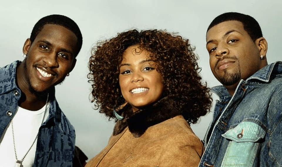 Portrait of three people.