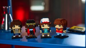 LEGO Stranger Things Mike Lucas Dustin Will