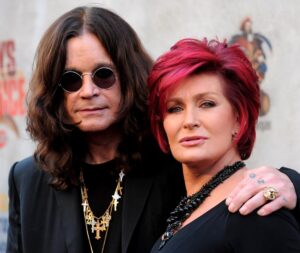 Ozzy Osbourne and Sharon Osbourne