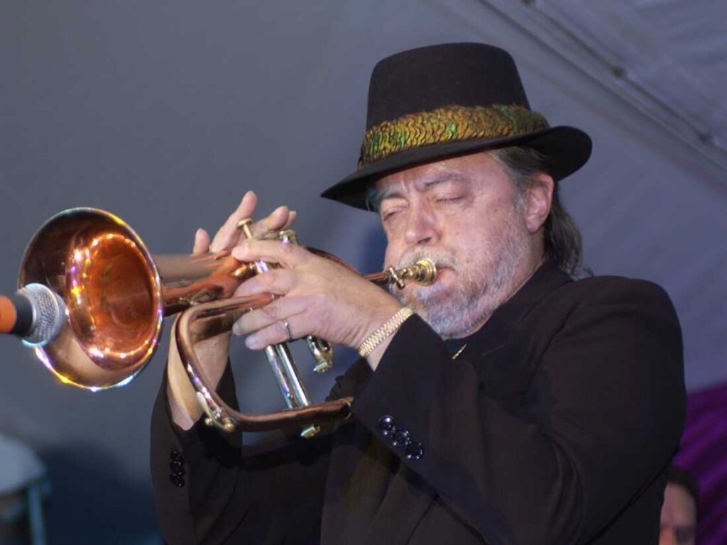 Chuck Mangione performs at the A Time To Care gala in 2004 in Holmby Hills, Calif.
