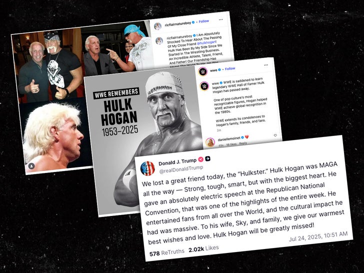 Recajo homenaje a Hulk Hogan en las redes sociales