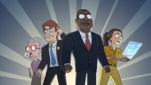 President Curtis (Keith David) takes center stage in a new Adult Swim series.