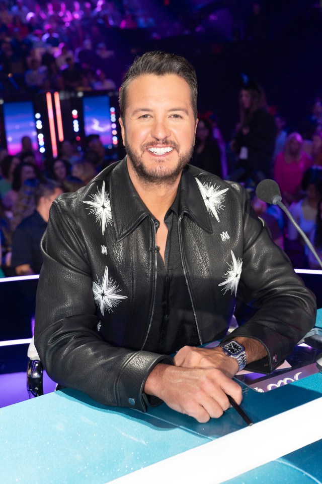 Luke Bryan on American Idol's Disney Night.