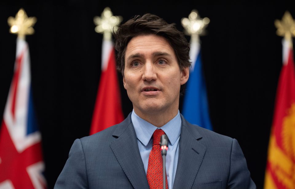 Prime Minister Justin Trudeau speaking at a forum on combating antisemitism.