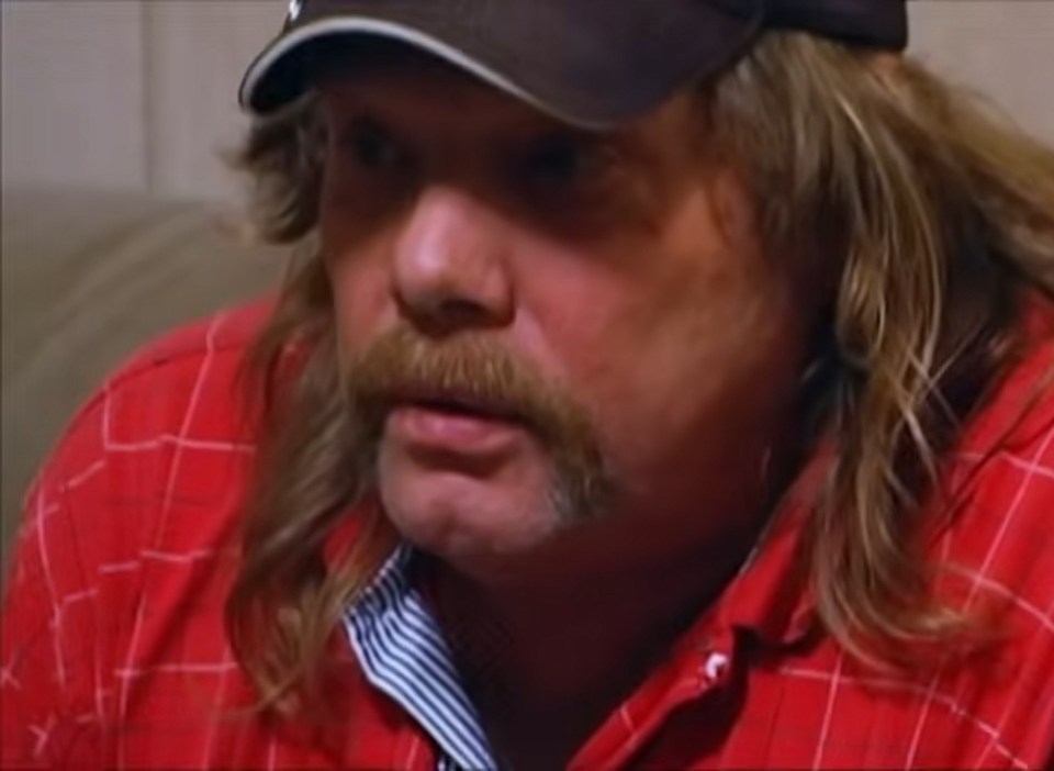 Close-up of Kailyn Lowry's father.