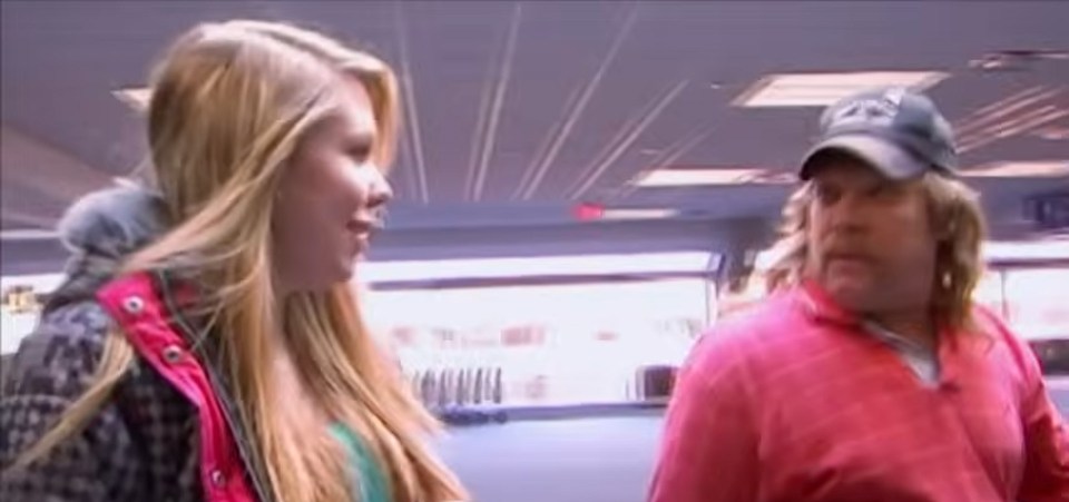 Kailyn Lowry and her father.