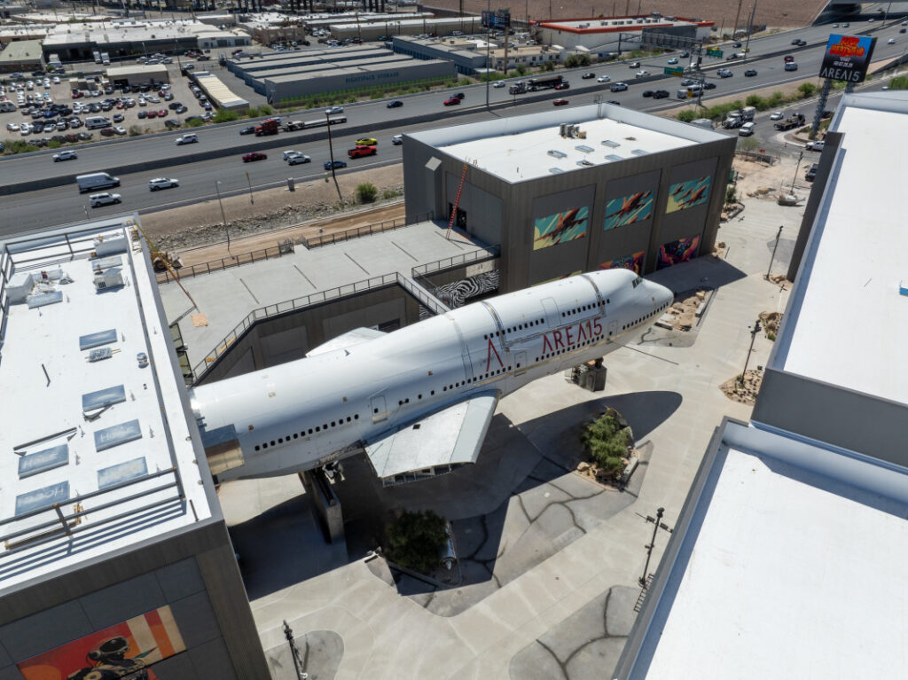 AREA15 Las Vegas Launching Nightlife Venue Inside Boeing 747 Plane