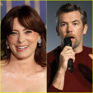 Rachel Bloom and Patrick Brammall