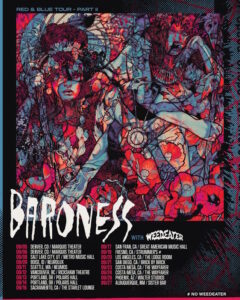 BARONESS Announces 'Red & Blue Tour - Part II'