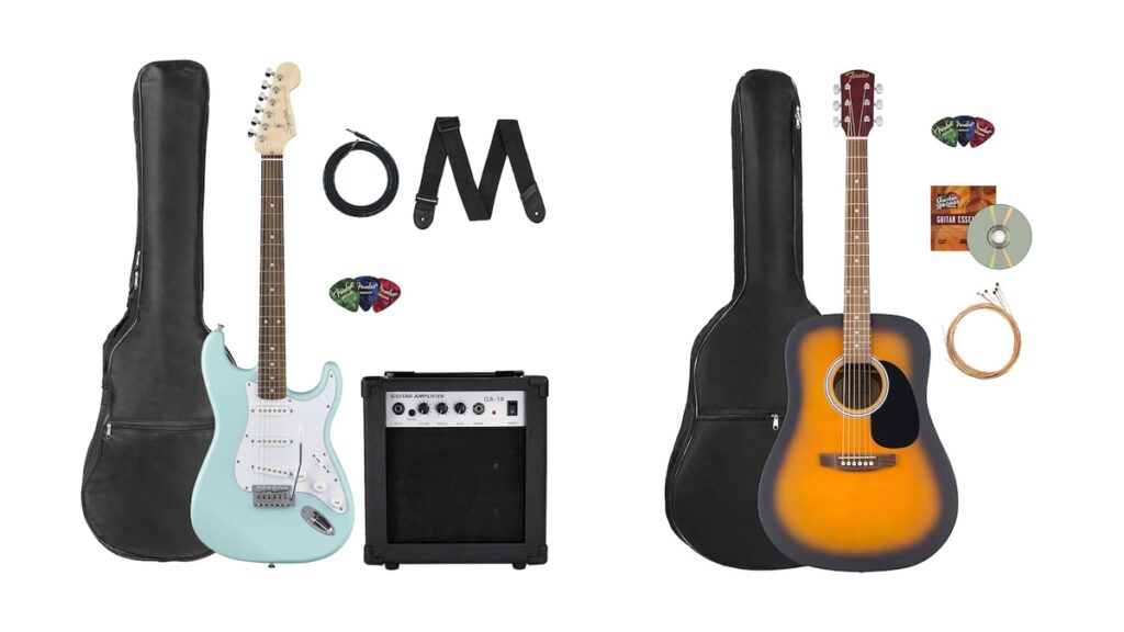 Best Sales on Fender Guitar Starter Kits