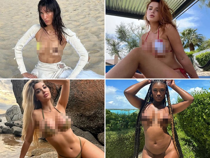 Big Stars In Teeny Tiny Bikinis