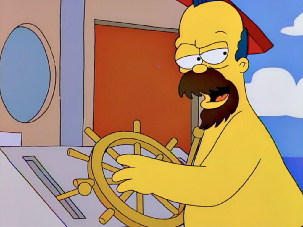 Billy Joel Has Aged Into Rory B. Bellows, Krusty the Clown’s Alter Ego