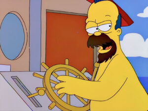 Billy Joel Has Aged Into Rory B. Bellows, Krusty the Clown’s Alter Ego