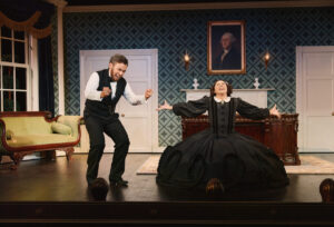 Conrad Ricamora and Cole Escola in 'Oh, Mary!'