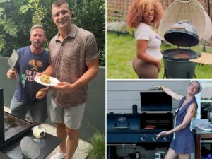 Celebrities Grilling -- Sizzlin' Stars!