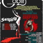 Claudio Simonetti's 2025 tour poster
