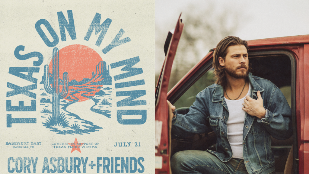 Cory Asbury benefit concert for texas flood relief