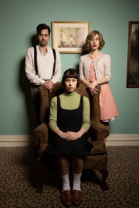 Standing L-R Simone Neviani and Dilara Foscht. Seated: Bianca Foscht.