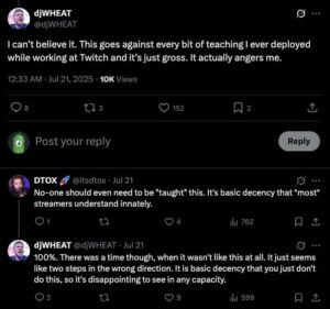 DJWheat's comments on X