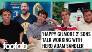 Happy Gilmore's Movie Sons Recall Working with 'Hero' Adam Sandler on Sequel (Exclusive)