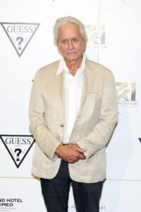 TAORMINA, ITALY - JUNE 10: Michael Douglas attends the photocall at the 71st Taormina Film Festival on June 10, 2025 in Taormina, Italy. (Photo by Daniele Venturelli/Getty Images)