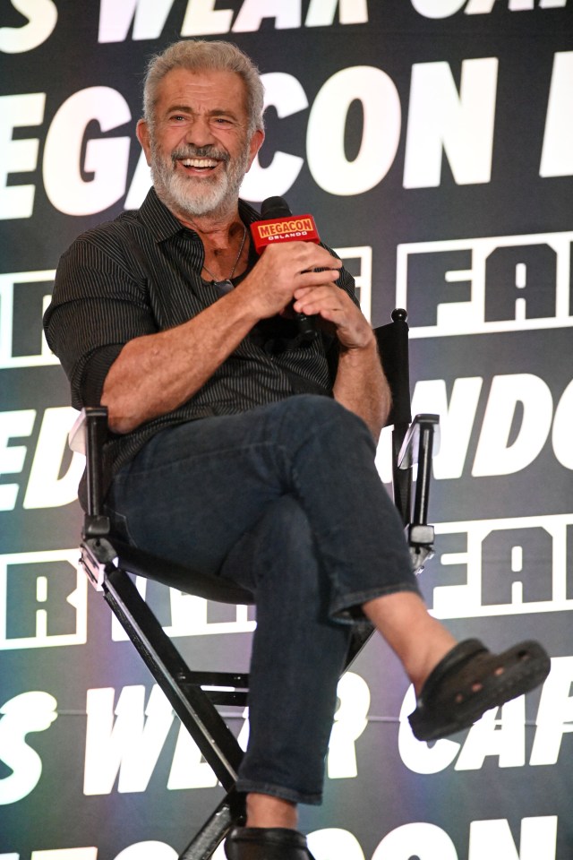 Mel Gibson at MegaCon Orlando.