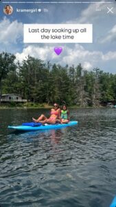 Jana Kramer in Bikini Is "Soaking Up All the Lake Time" — Celebwell