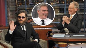Joaquin Phoenix Returns To 'Late Show' For First Time In 15 Years, Apologizes To David Letterman For Infamous Awkward Interview