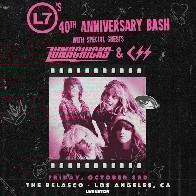 L7 Announces 40th-Anniversary Bash With LUNACHICKS 