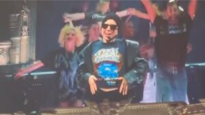 Lady Gaga Plays "Crazy Train," Wears Ozzy Osbourne T-Shirt at "Mayhem Ball" Concert