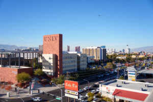 Large Fire Near UNLV Campus Destroys Several Businesses