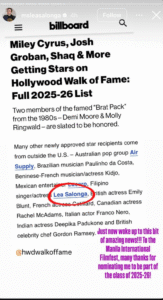 Lea Salonga is first Filipina to receive Hollywood Walk of Fame Star