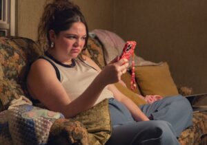 Megan Stalter stars as Jessica on "Too Much," released July 10 on Netflix.
