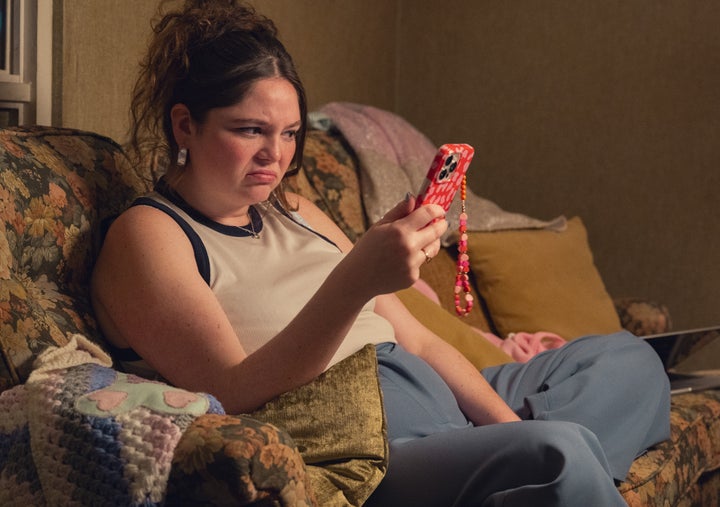 Megan Stalter stars as Jessica on "Too Much," released July 10 on Netflix.