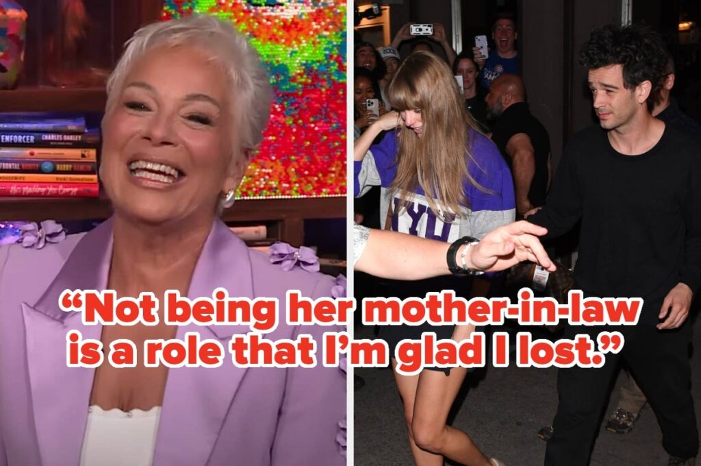Matty Healy’s Mom Made Some Messy Comments About His “Tricky” Split From Taylor Swift, And This Is Gonna Make Some People Very, Very Mad