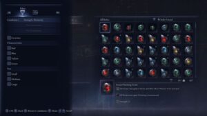 Elden Ring Nightreign relics page