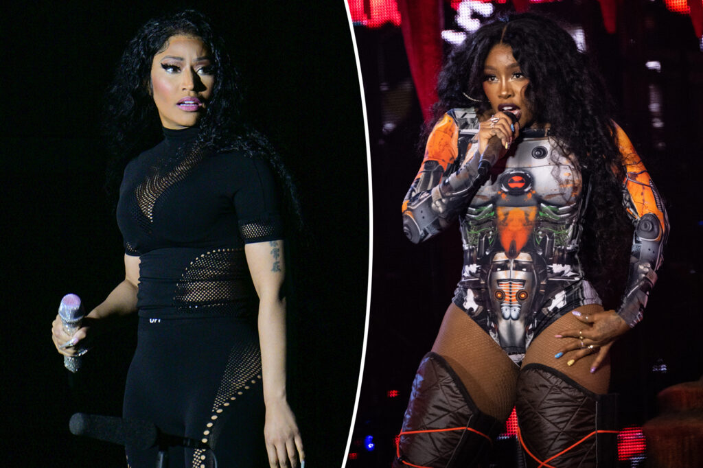 Nicki Minaj explodes on 'musty' SZA in online feud