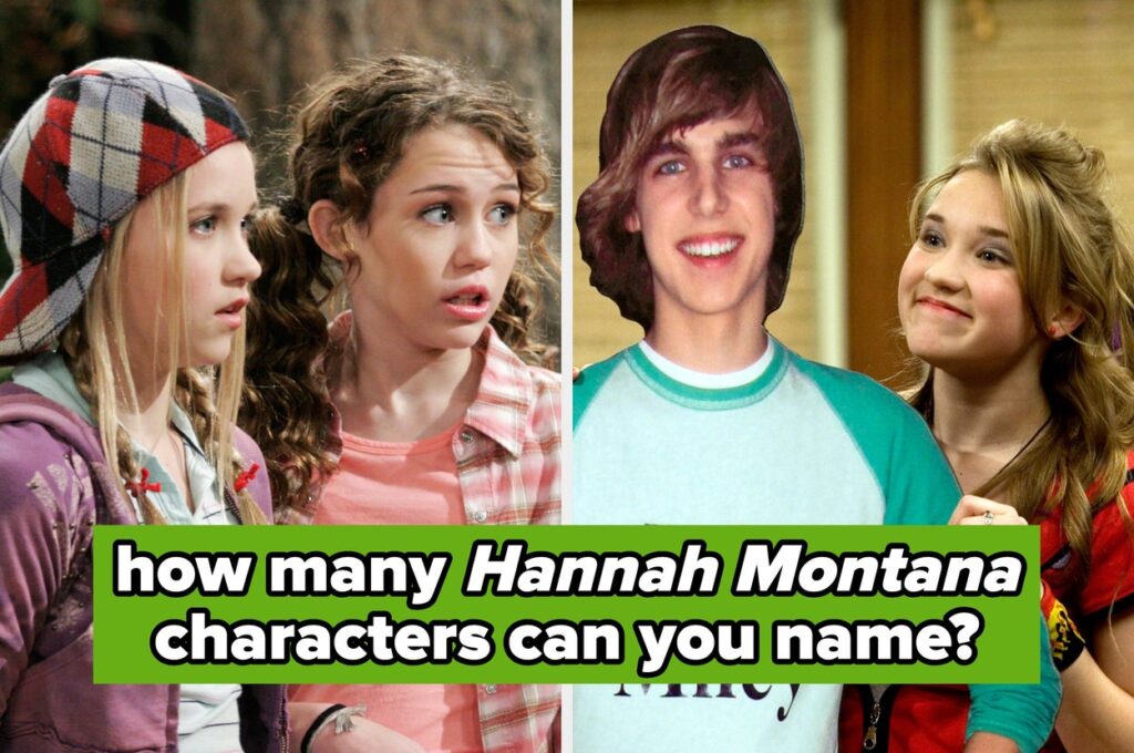 Nobody Born After 2003 Can Identify All 25 Of These "Hannah Montana" Characters From A Photo
