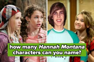 Nobody Born After 2003 Can Identify All 25 Of These "Hannah Montana" Characters From A Photo