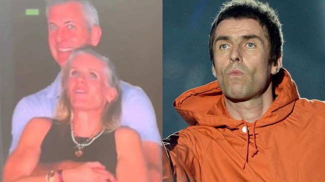 Coldplay couple and Oasis singer Liam Gallagher