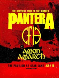 PANTERA Adds 'New' Old Songs To Setlist For 'The Heaviest Tour Of The Summer' Launch In Burgettstown, Pennsylvania