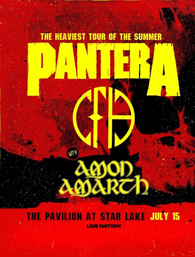 PANTERA Adds 'New' Old Songs To Setlist For 'The Heaviest Tour Of The Summer' Launch In Burgettstown, Pennsylvania