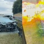 Porsche & BMW destroyed in fiery Nurburgring crash caught on video