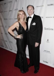 Lea Black and Roy Black at a gala.