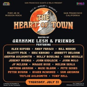 Robert Randolph Joins The Heart of Town All-Star Tribute to the Grateful Dead with Grahame Lesh & Friends
