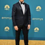 Taron Egerton at the Emmy Awards.